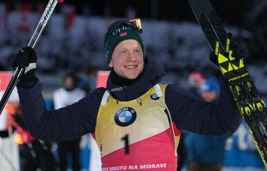 Czech Republic Biathlon World Cup Pursuit Men