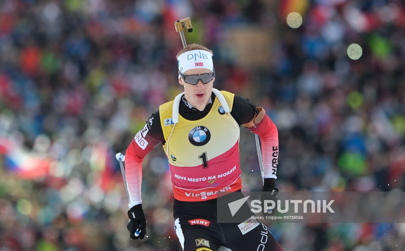 Czech Republic Biathlon World Cup Pursuit Men