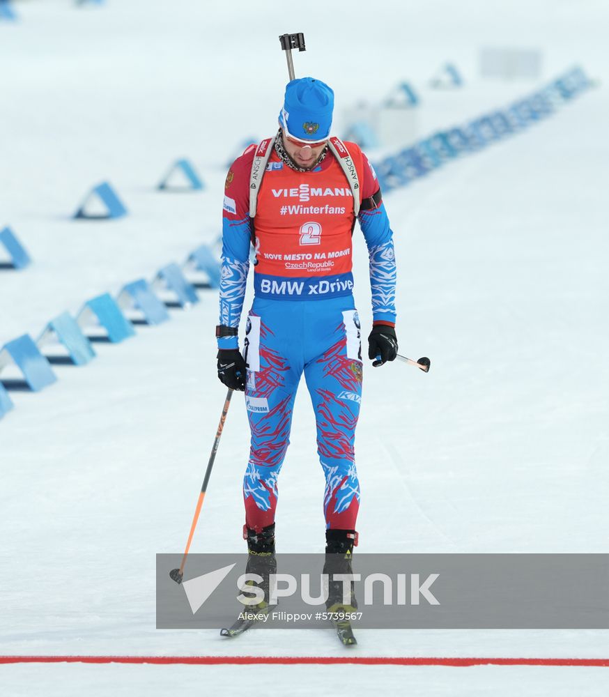 Czech Republic Biathlon World Cup Pursuit Men
