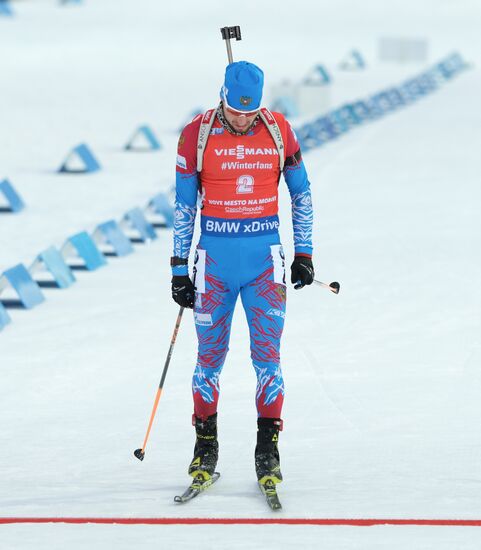 Czech Republic Biathlon World Cup Pursuit Men