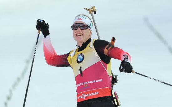 Czech Republic Biathlon World Cup Pursuit Men