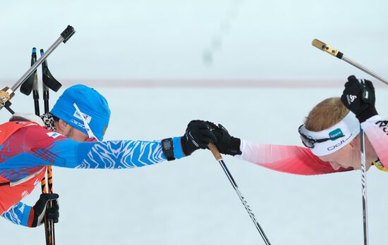 Czech Republic Biathlon World Cup Pursuit Men
