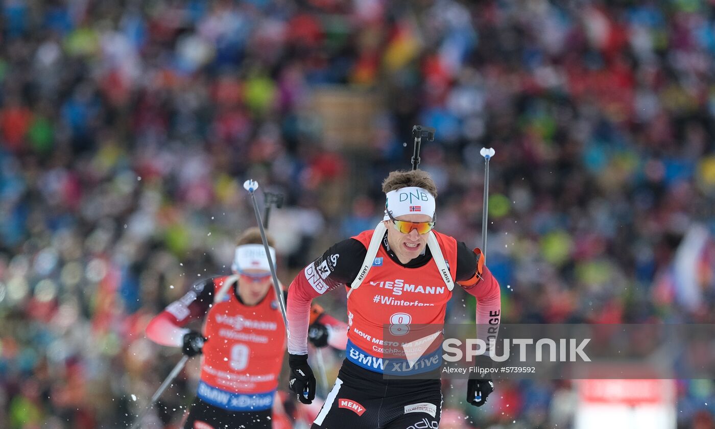 Czech Republic Biathlon World Cup Pursuit Men