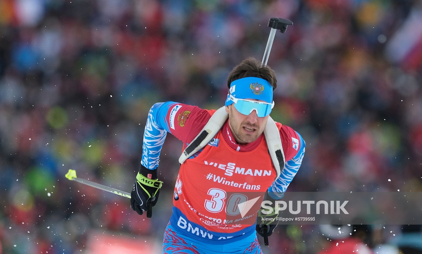 Czech Republic Biathlon World Cup Pursuit Men
