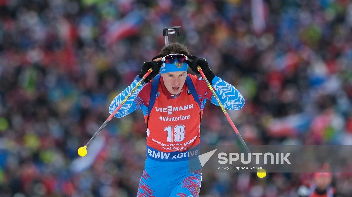 Czech Republic Biathlon World Cup Pursuit Men