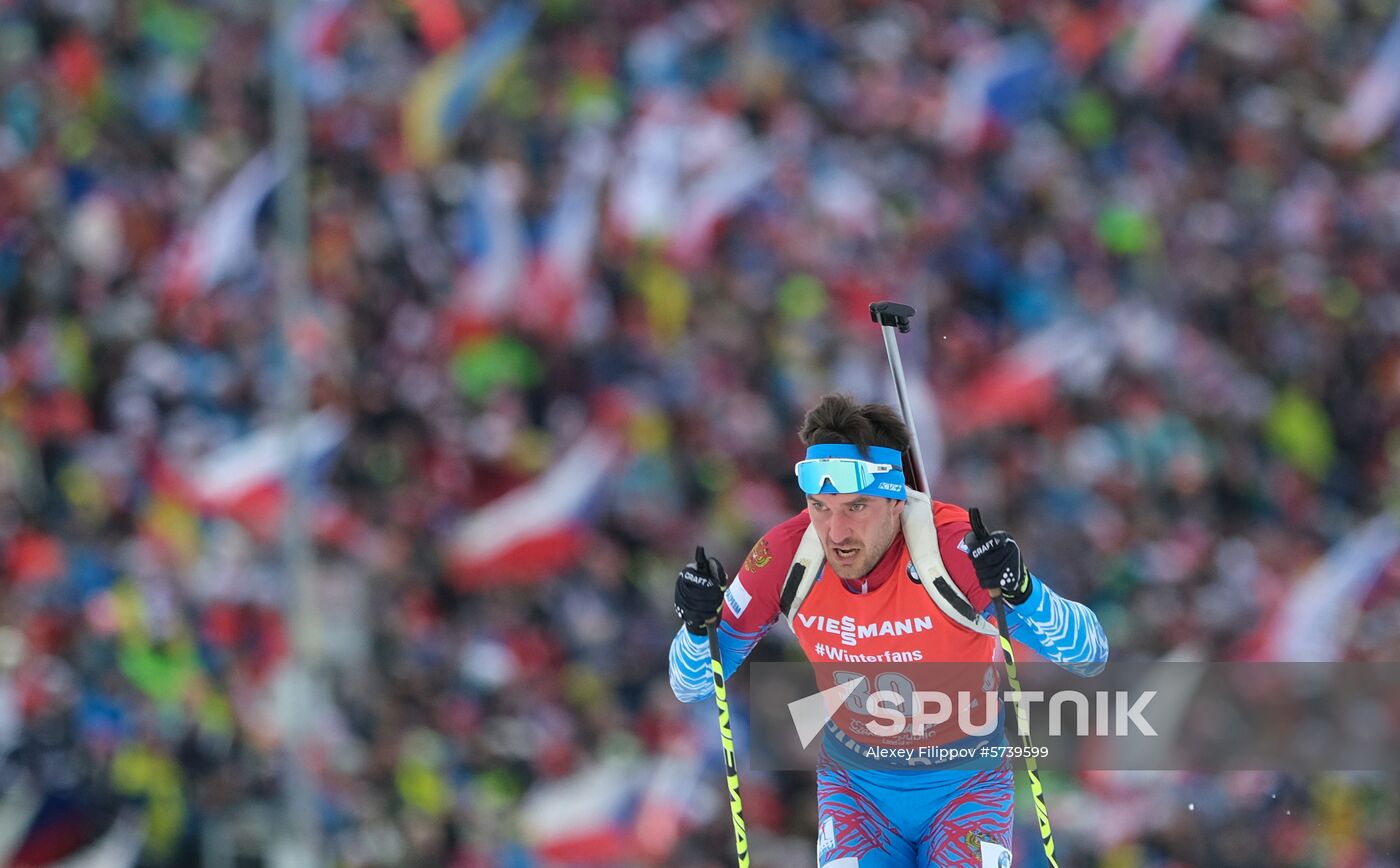 Czech Republic Biathlon World Cup Pursuit Men