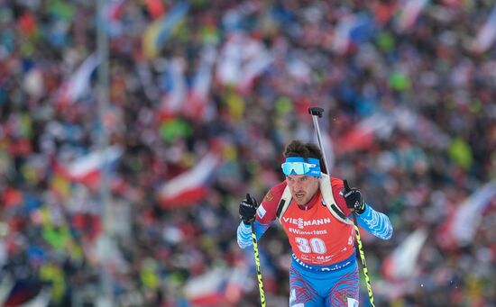 Czech Republic Biathlon World Cup Pursuit Men