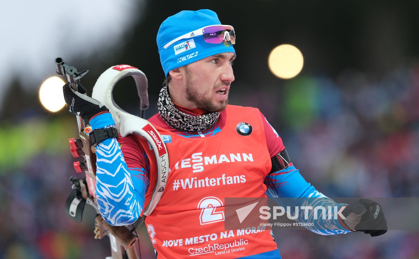 Czech Republic Biathlon World Cup Pursuit Men