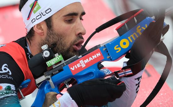Czech Republic Biathlon World Cup Pursuit Men