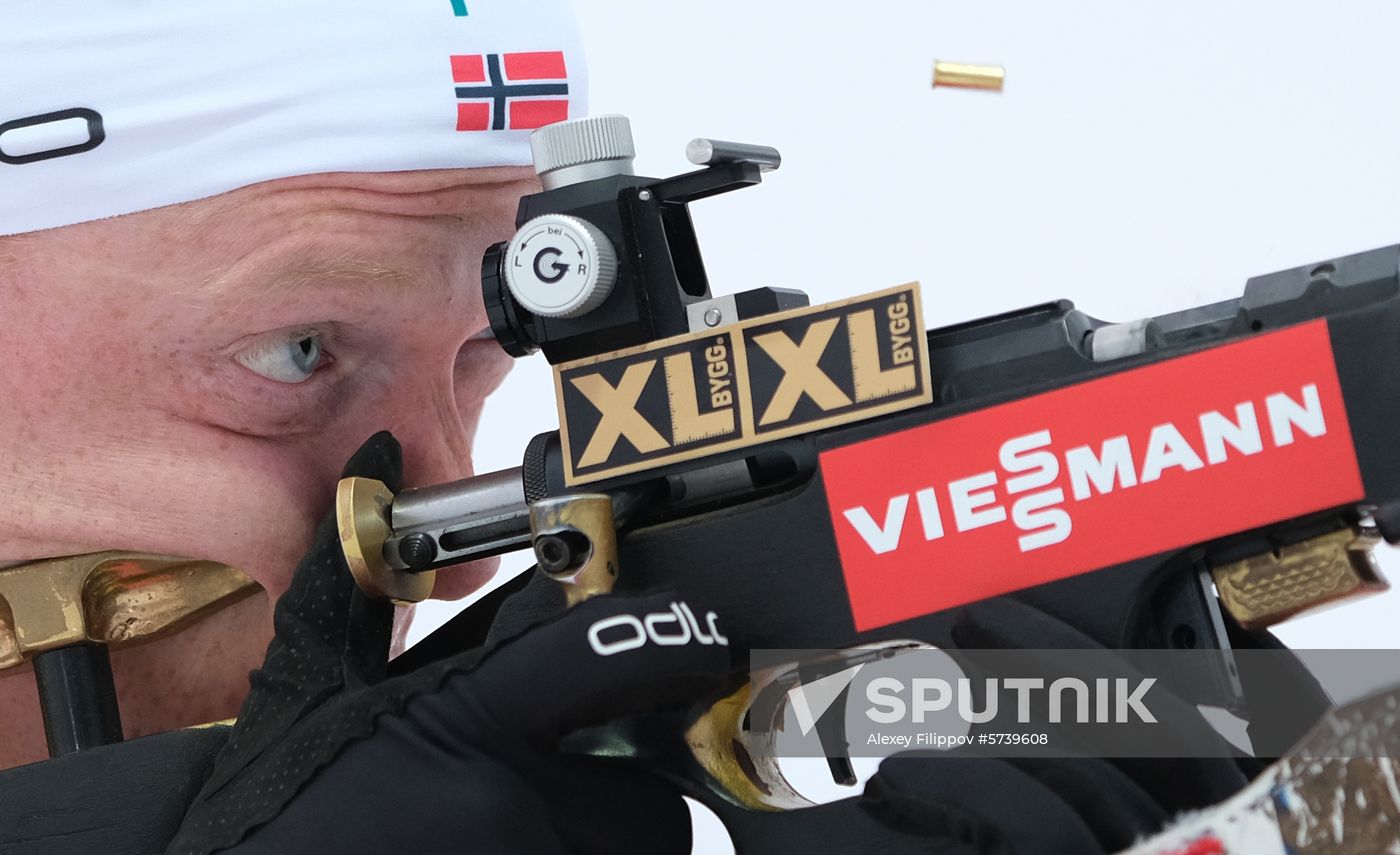 Czech Republic Biathlon World Cup Pursuit Men