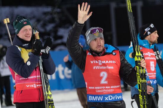 Czech Republic Biathlon World Cup Pursuit Men