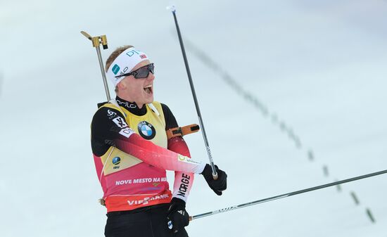 Czech Republic Biathlon World Cup Pursuit Men