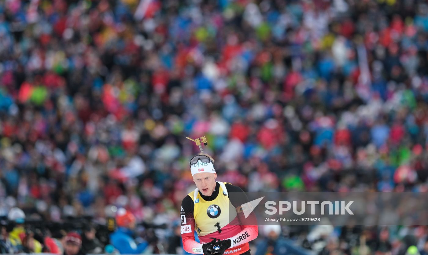 Czech Republic Biathlon World Cup Pursuit Men