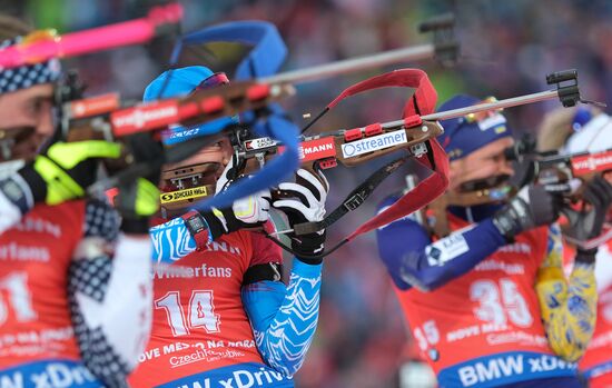 Czech Republic Biathlon World Cup Pursuit Men
