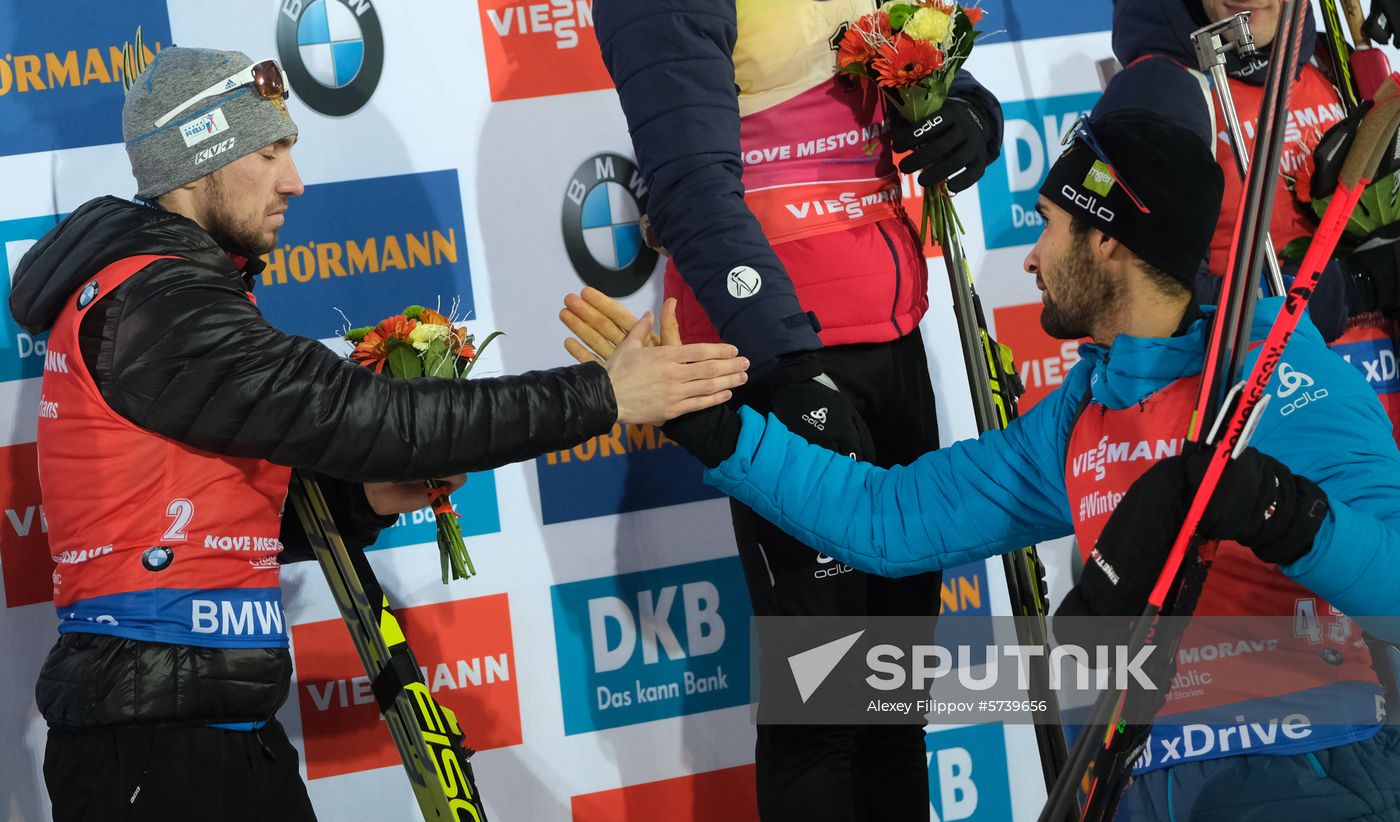 Czech Republic Biathlon World Cup Pursuit Men