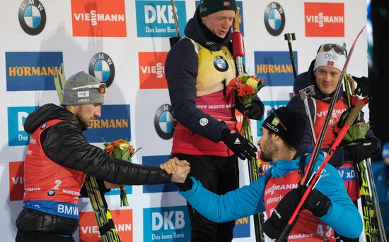 Czech Republic Biathlon World Cup Pursuit Men