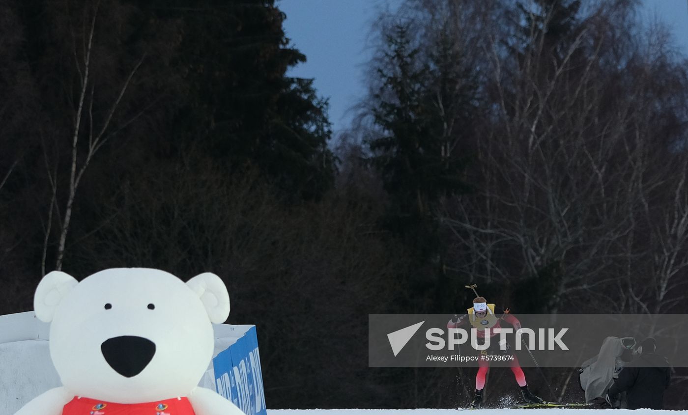 Czech Republic Biathlon World Cup Pursuit Men