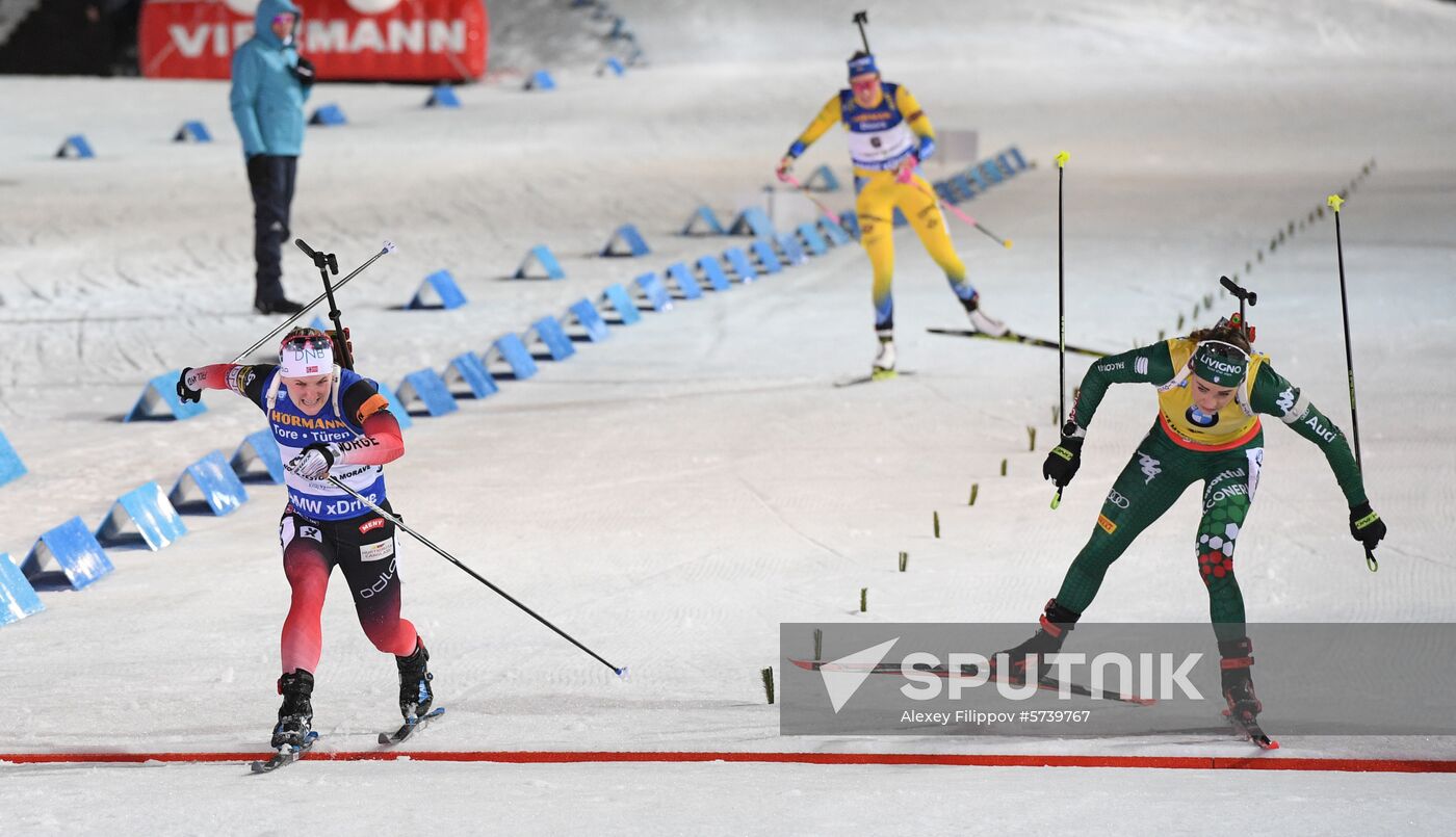 Czech Republic Biathlon World Cup Pursuit Women