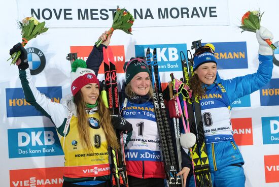 Czech Republic Biathlon World Cup Pursuit Women 
