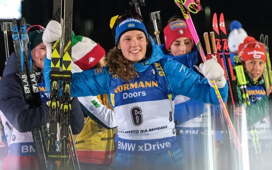 Czech Republic Biathlon World Cup Pursuit Women 