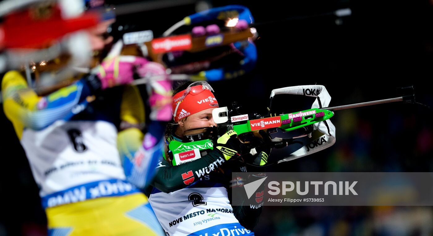 Czech Republic Biathlon World Cup Pursuit Women