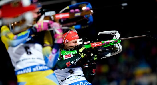 Czech Republic Biathlon World Cup Pursuit Women 