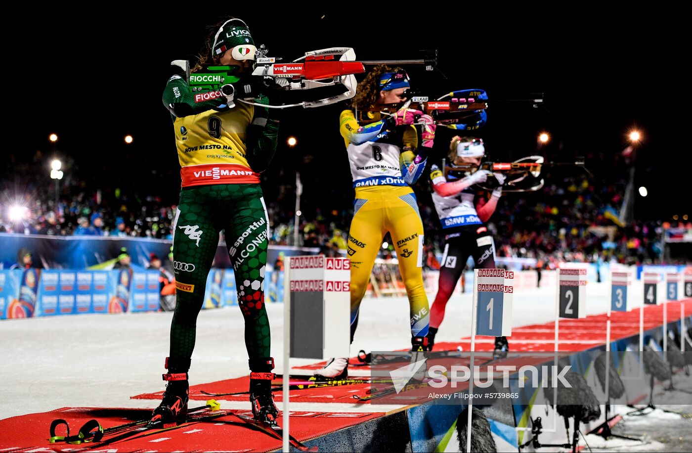 Czech Republic Biathlon World Cup Pursuit Women