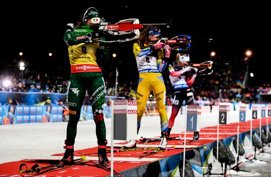 Czech Republic Biathlon World Cup Pursuit Women 