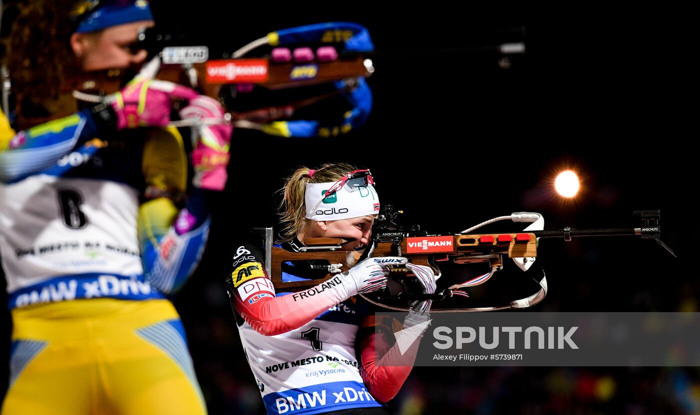 Czech Republic Biathlon World Cup Pursuit Women