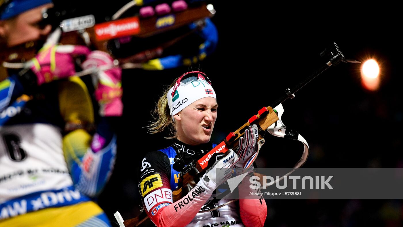 Czech Republic Biathlon World Cup Pursuit Women