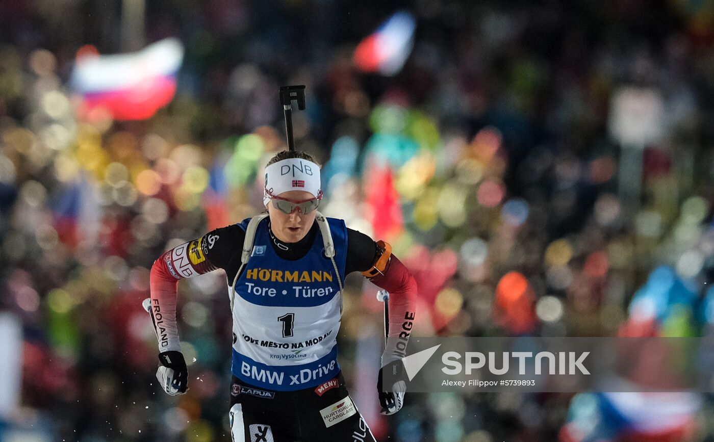 Czech Republic Biathlon World Cup Pursuit Women