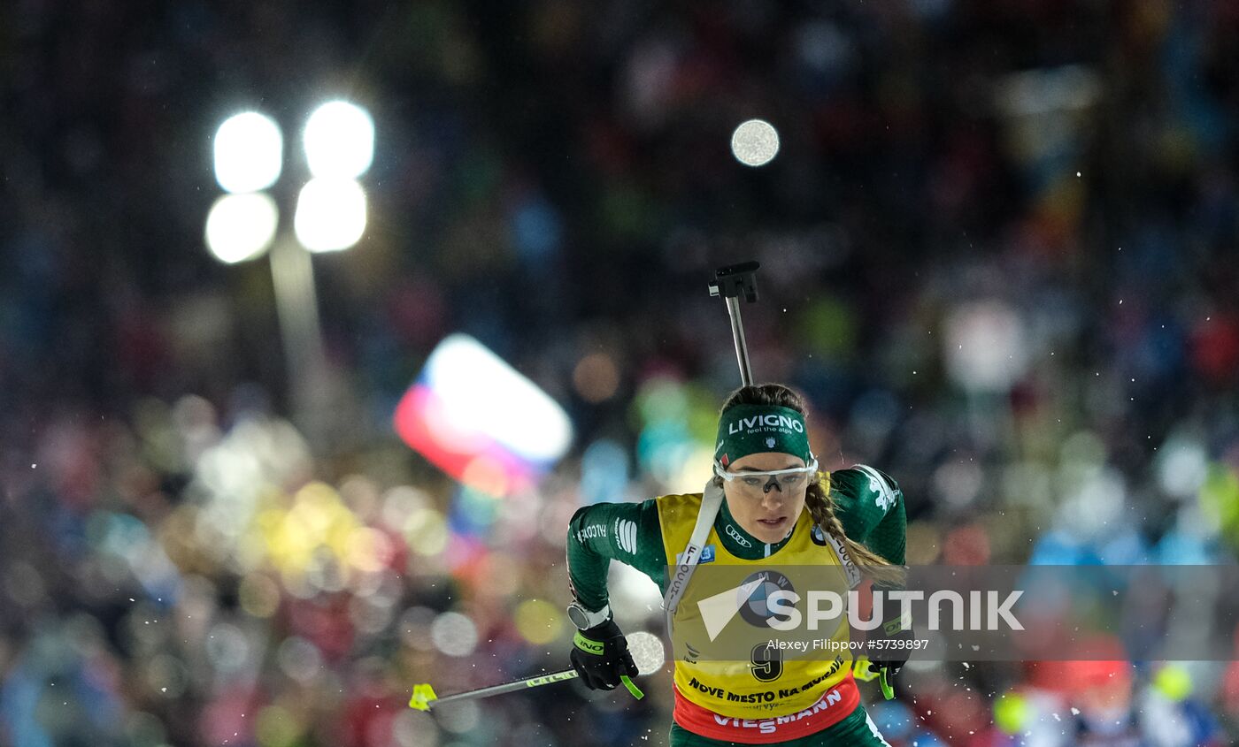Czech Republic Biathlon World Cup Pursuit Women