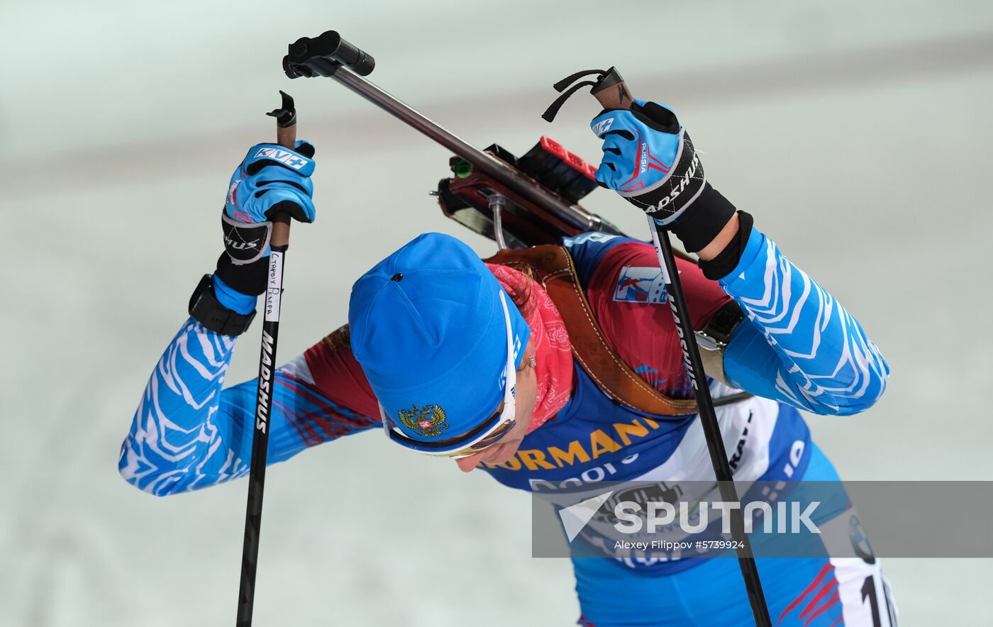 Czech Republic Biathlon World Cup Pursuit Women
