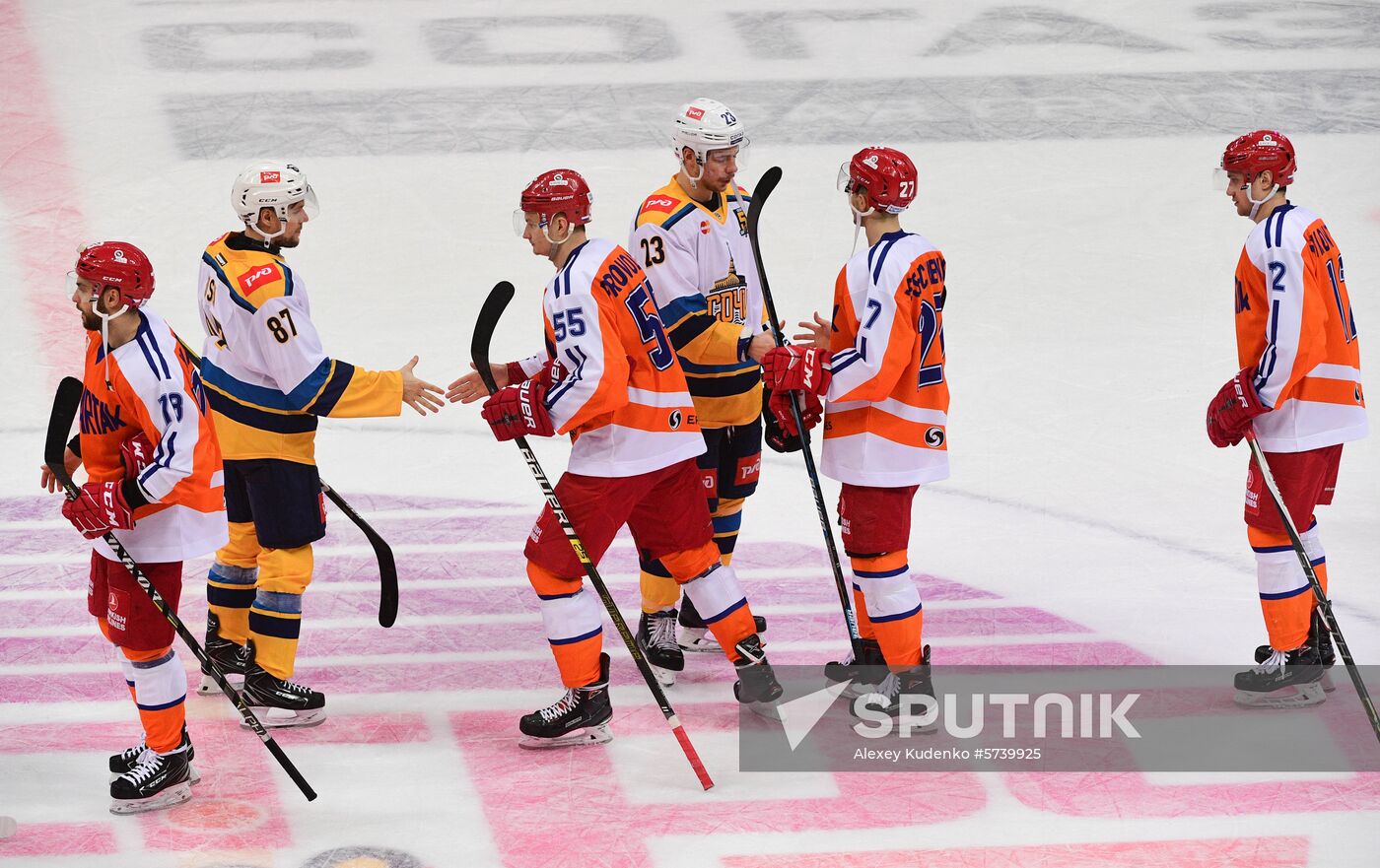 Russia Ice Hockey Spartak - Sochi