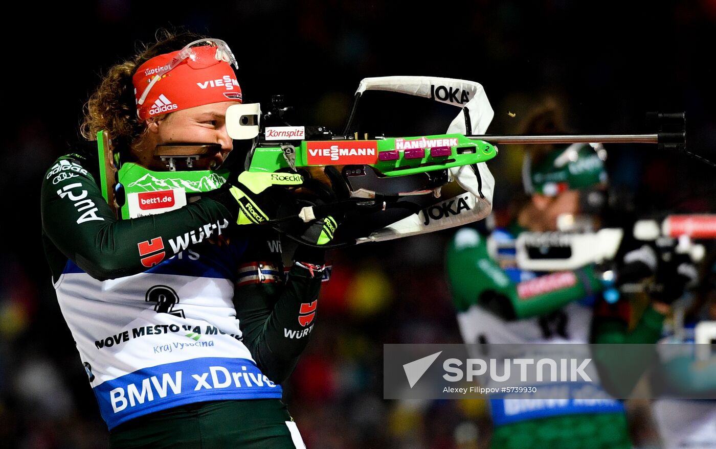 Czech Republic Biathlon World Cup Pursuit Women
