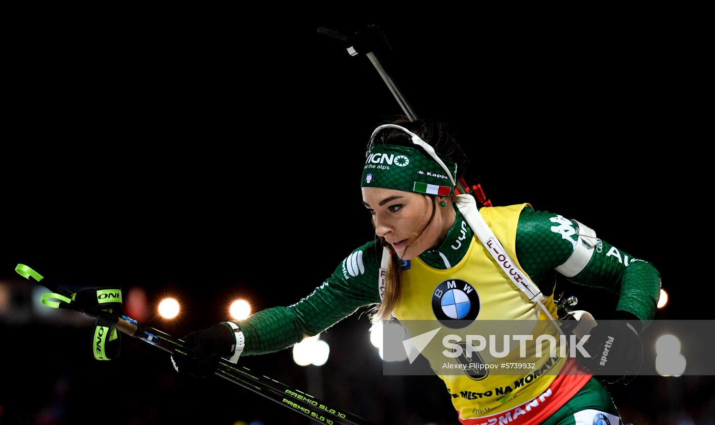 Czech Republic Biathlon World Cup Pursuit Women