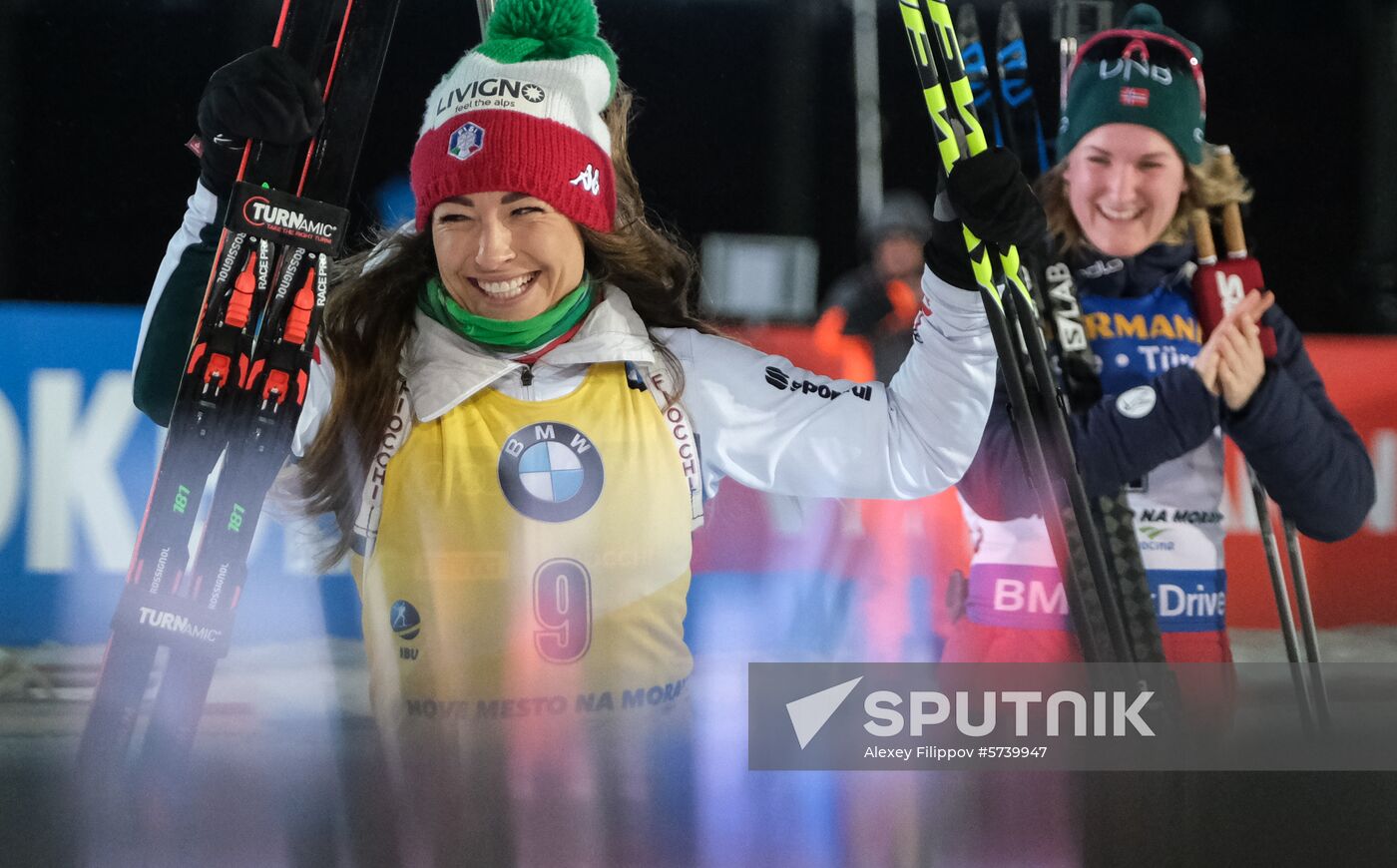 Czech Republic Biathlon World Cup Pursuit Women