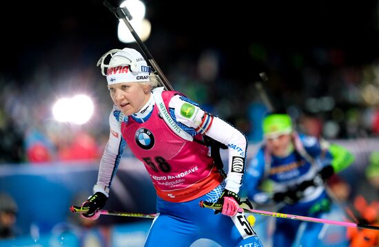 Czech Republic Biathlon World Cup Pursuit Women 