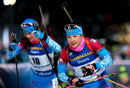 Czech Republic Biathlon World Cup Pursuit Women 