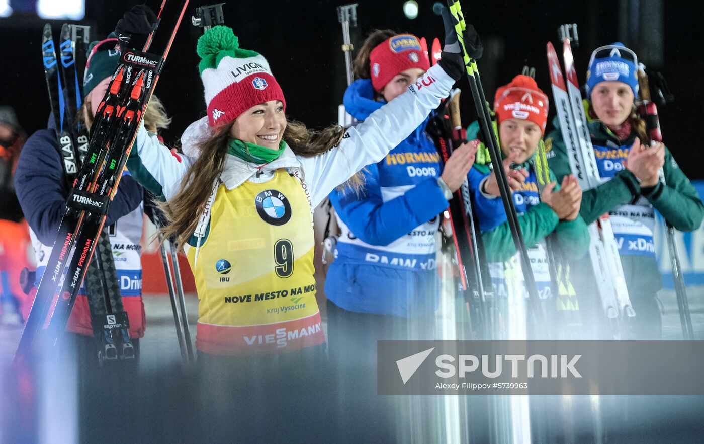 Czech Republic Biathlon World Cup Pursuit Women