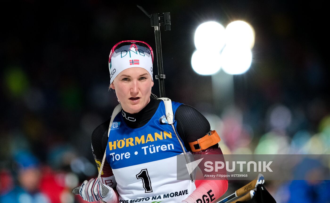 Czech Republic Biathlon World Cup Pursuit Women