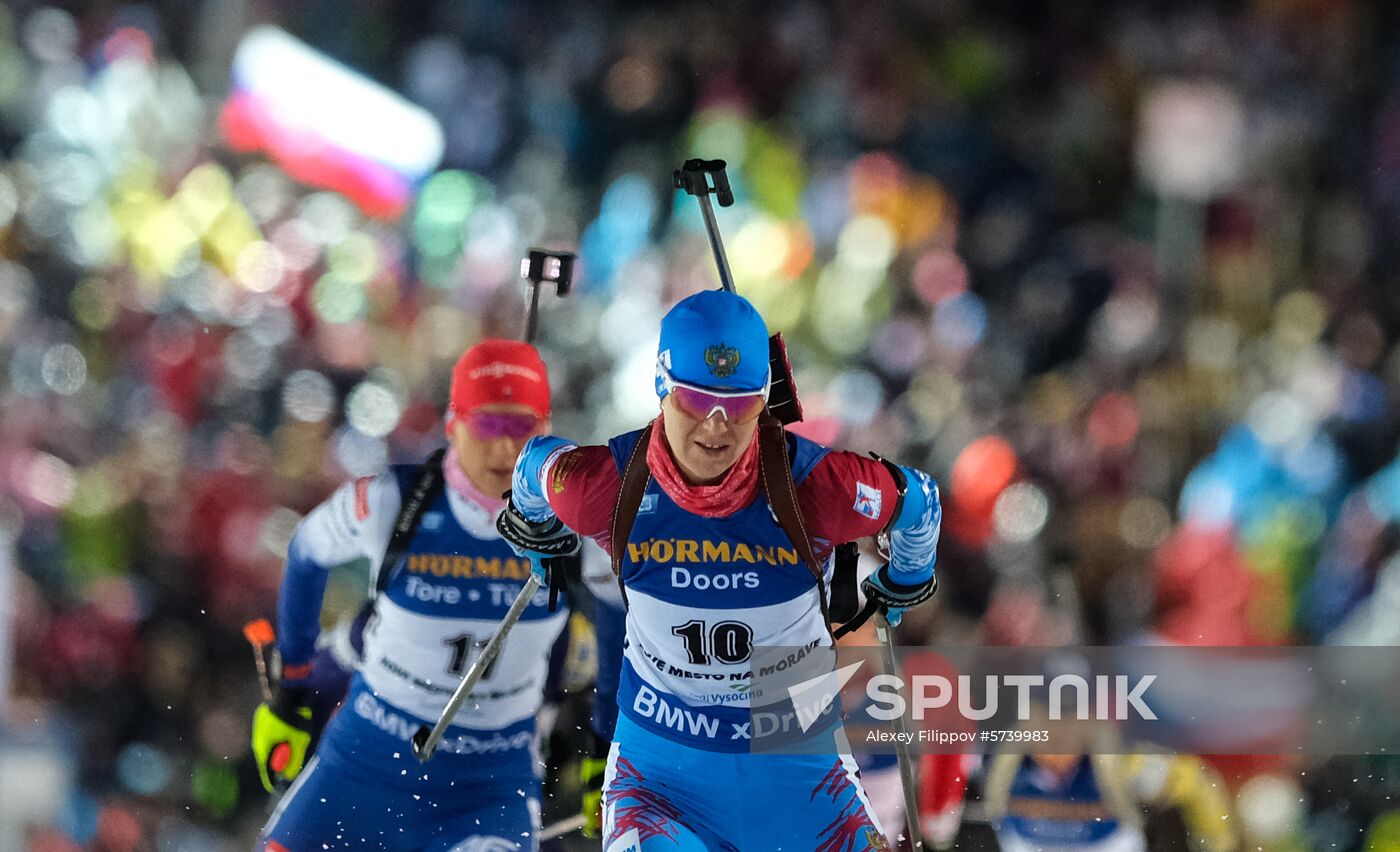 Czech Republic Biathlon World Cup Pursuit Women