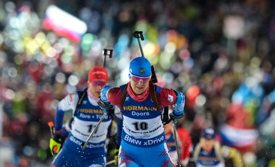 Czech Republic Biathlon World Cup Pursuit Women 