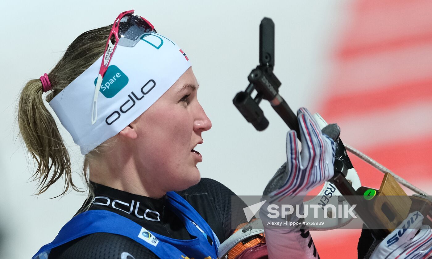 Czech Republic Biathlon World Cup Pursuit Women