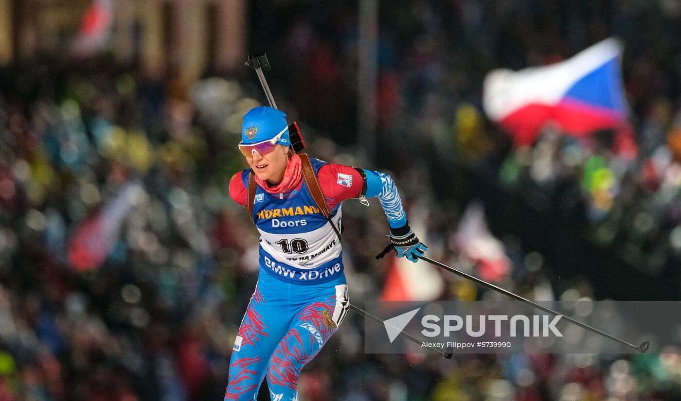Czech Republic Biathlon World Cup Pursuit Women
