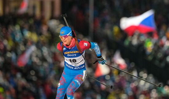 Czech Republic Biathlon World Cup Pursuit Women 
