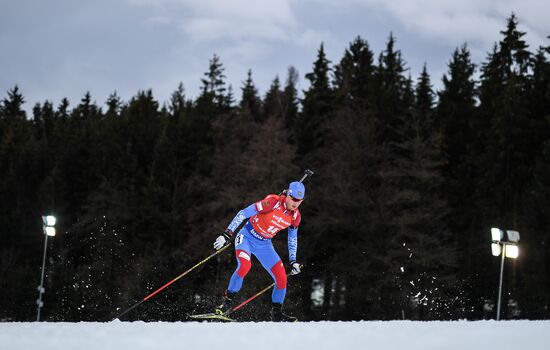 Czech Republic Biathlon World Cup Pursuit Men