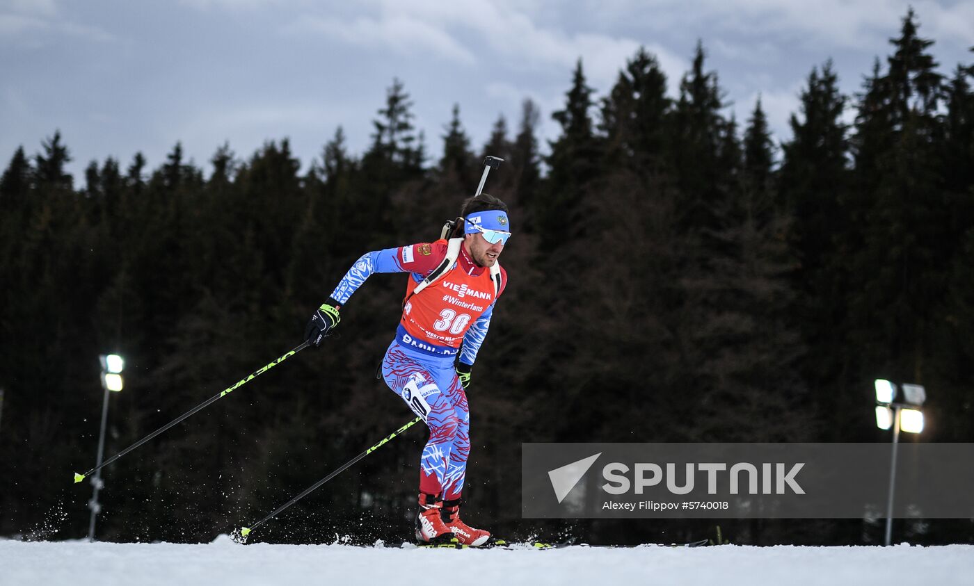 Czech Republic Biathlon World Cup Pursuit Men