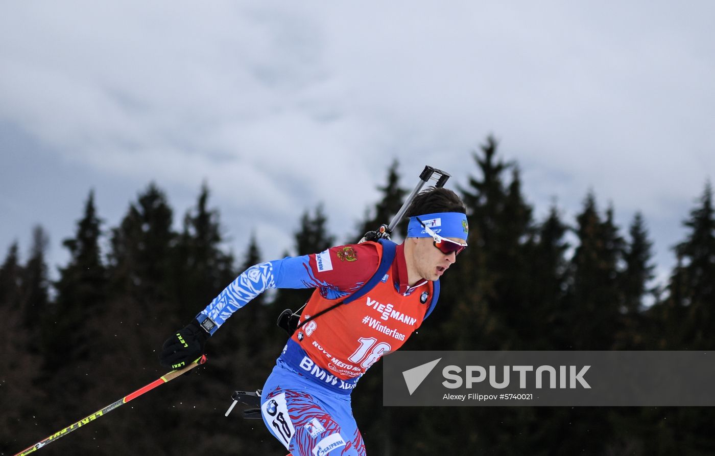 Czech Republic Biathlon World Cup Pursuit Men