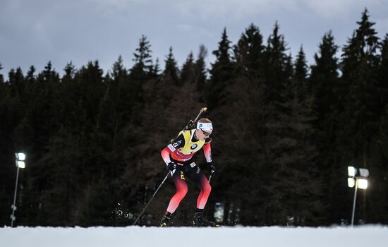 Czech Republic Biathlon World Cup Pursuit Men
